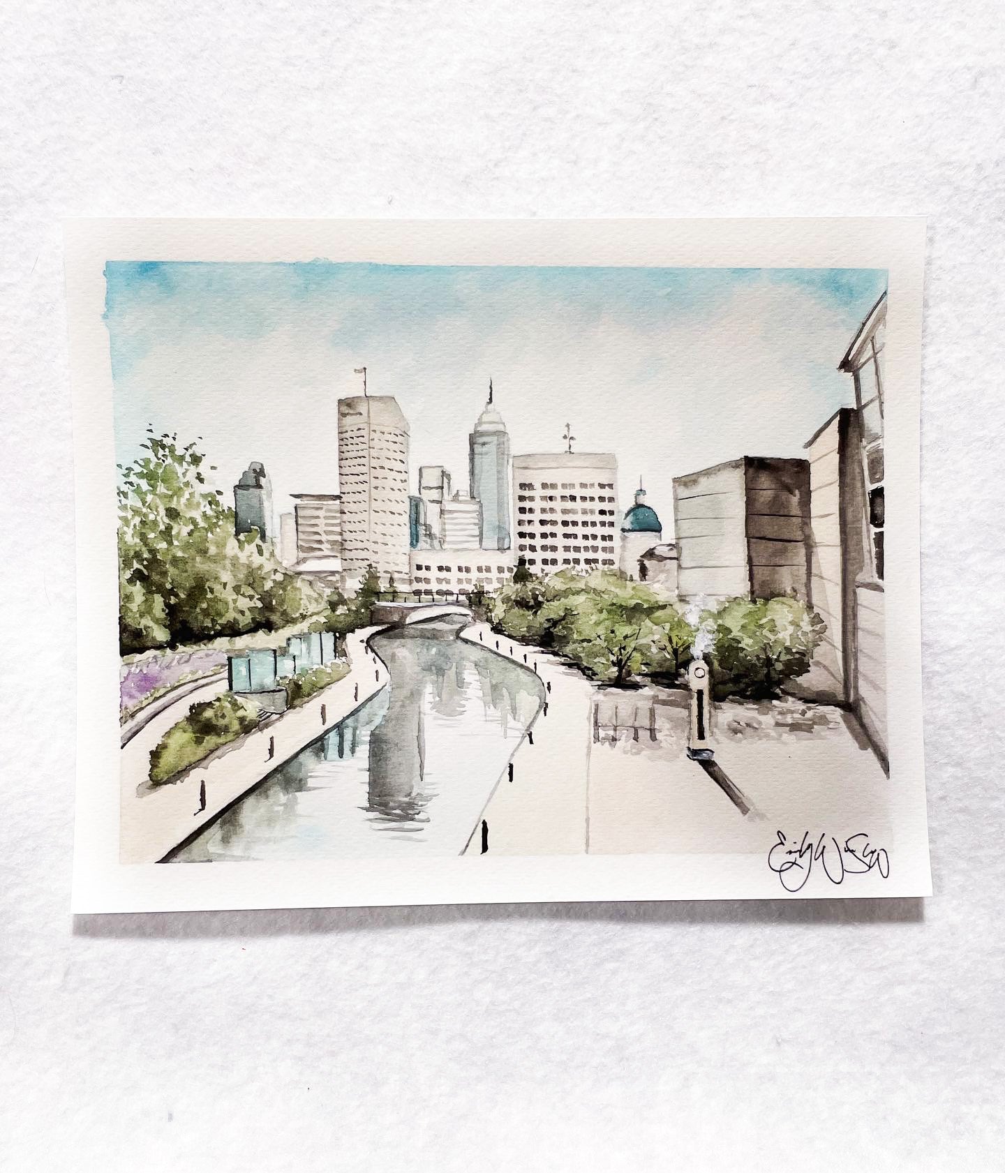 PRINT - Canal Walk (Indianapolis, IN)