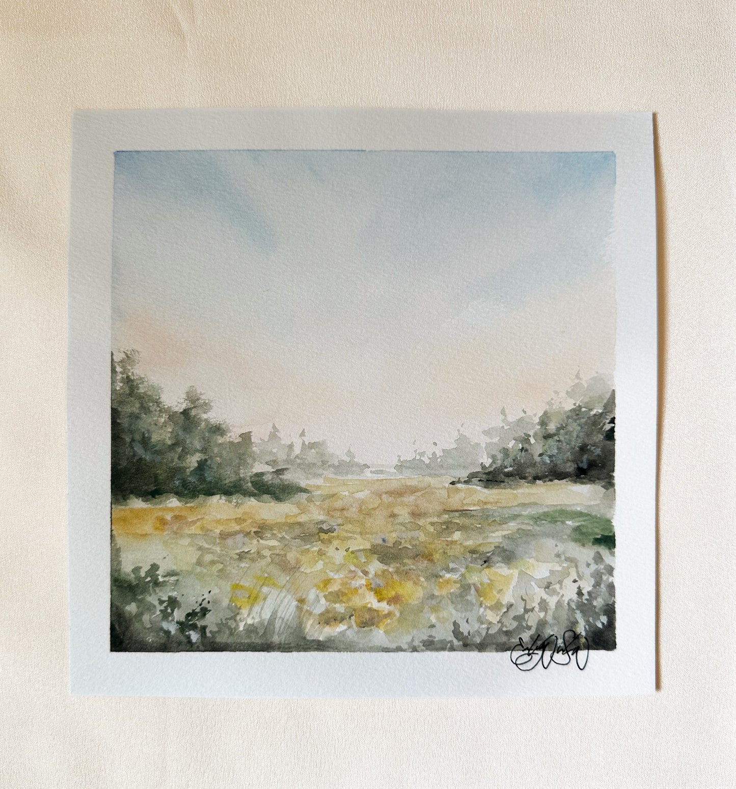 ORIGINAL Yellow Flowerfield