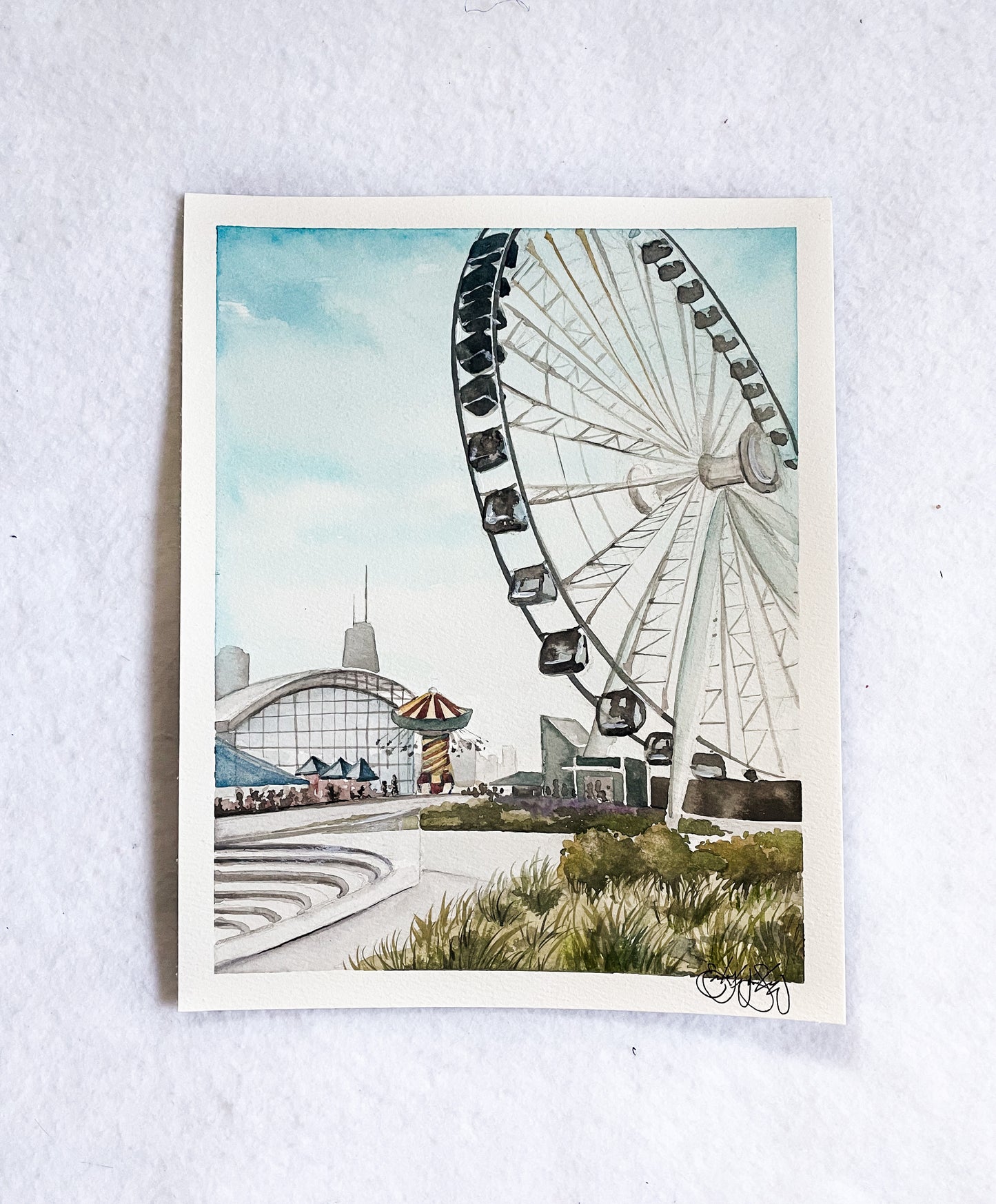 PRINT - Navy Pier (Chicago, Illinois)