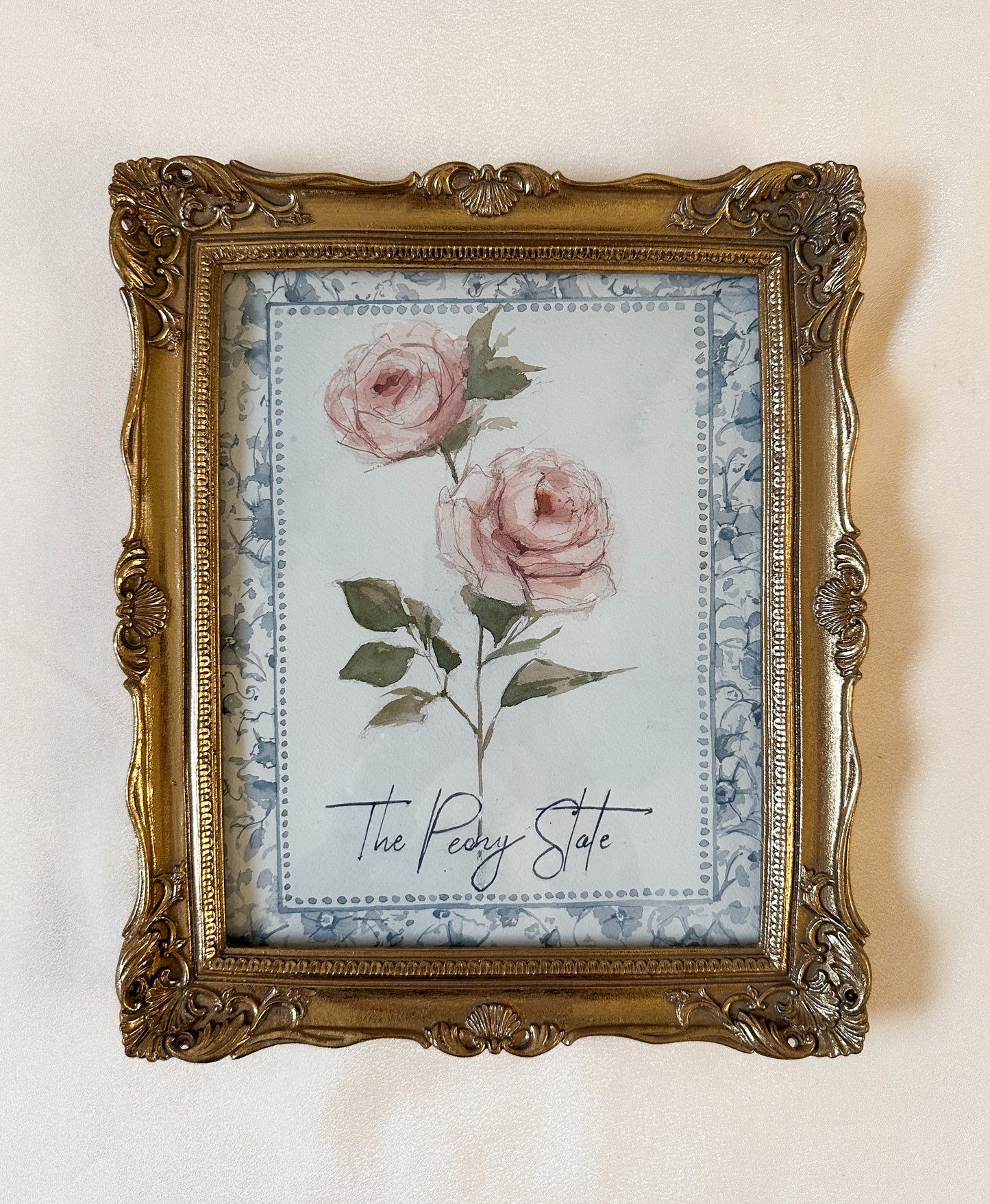 PRINT - The Peony State