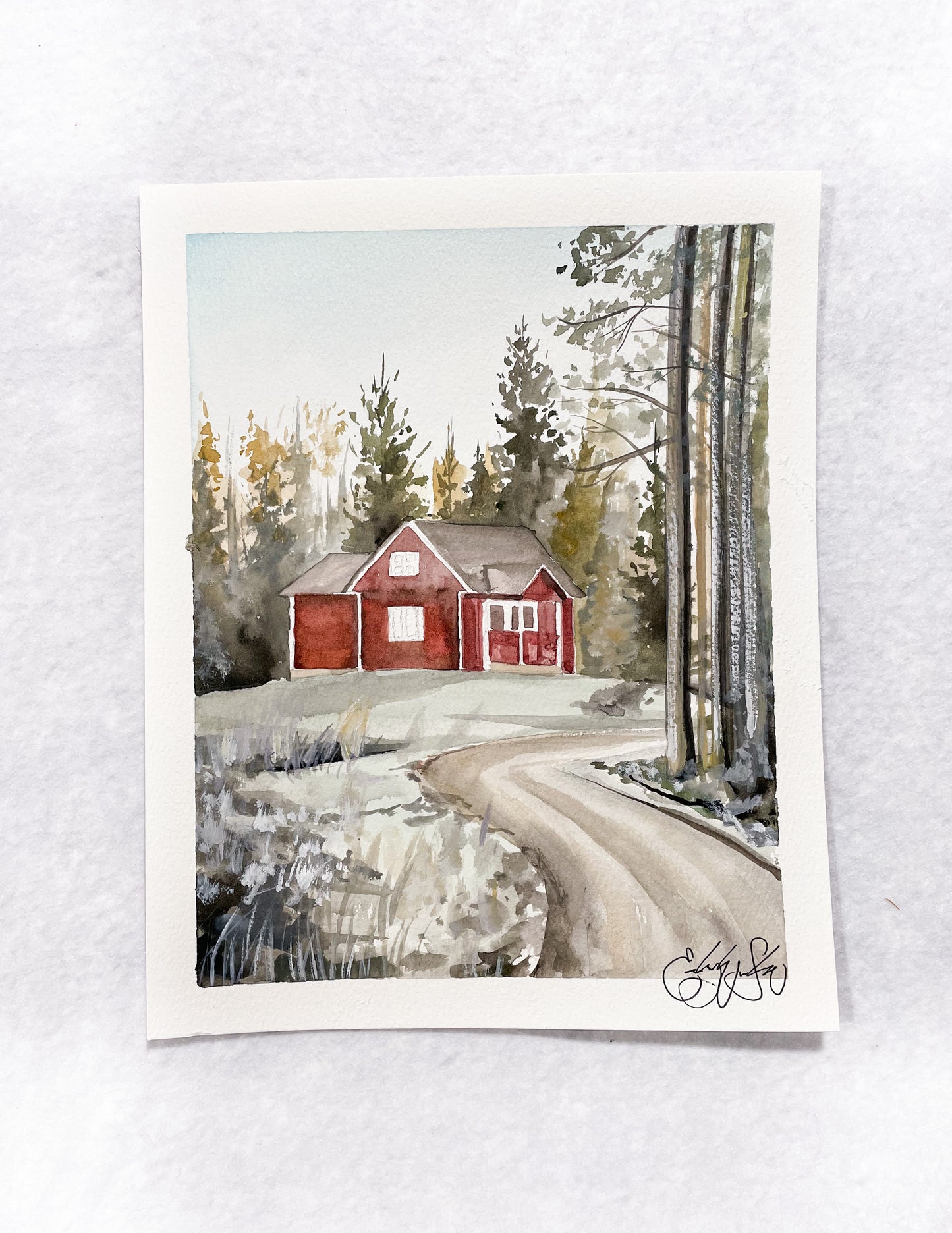 ORIGINAL Winter Red Home