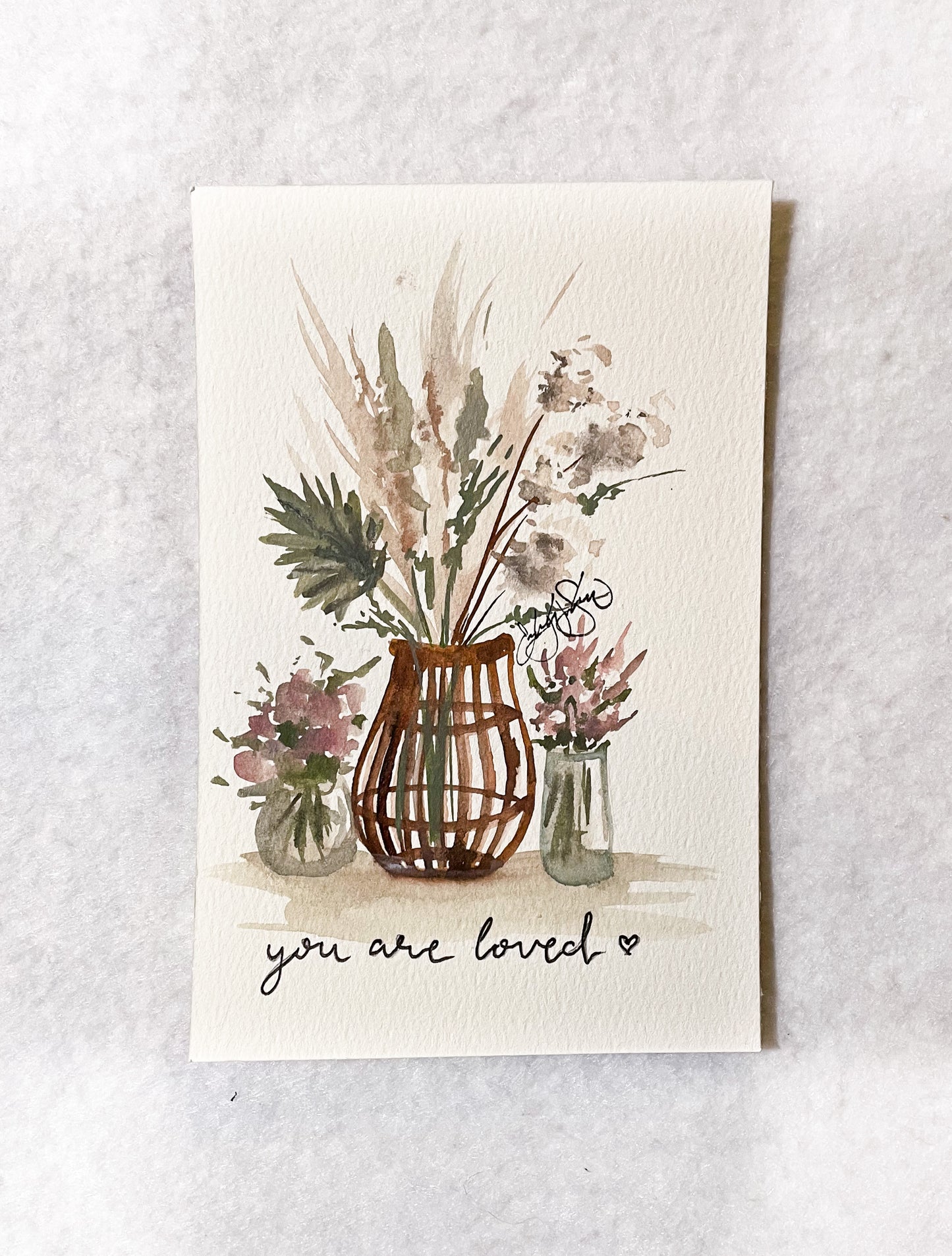 Valentine Florals - You Are Loved 2