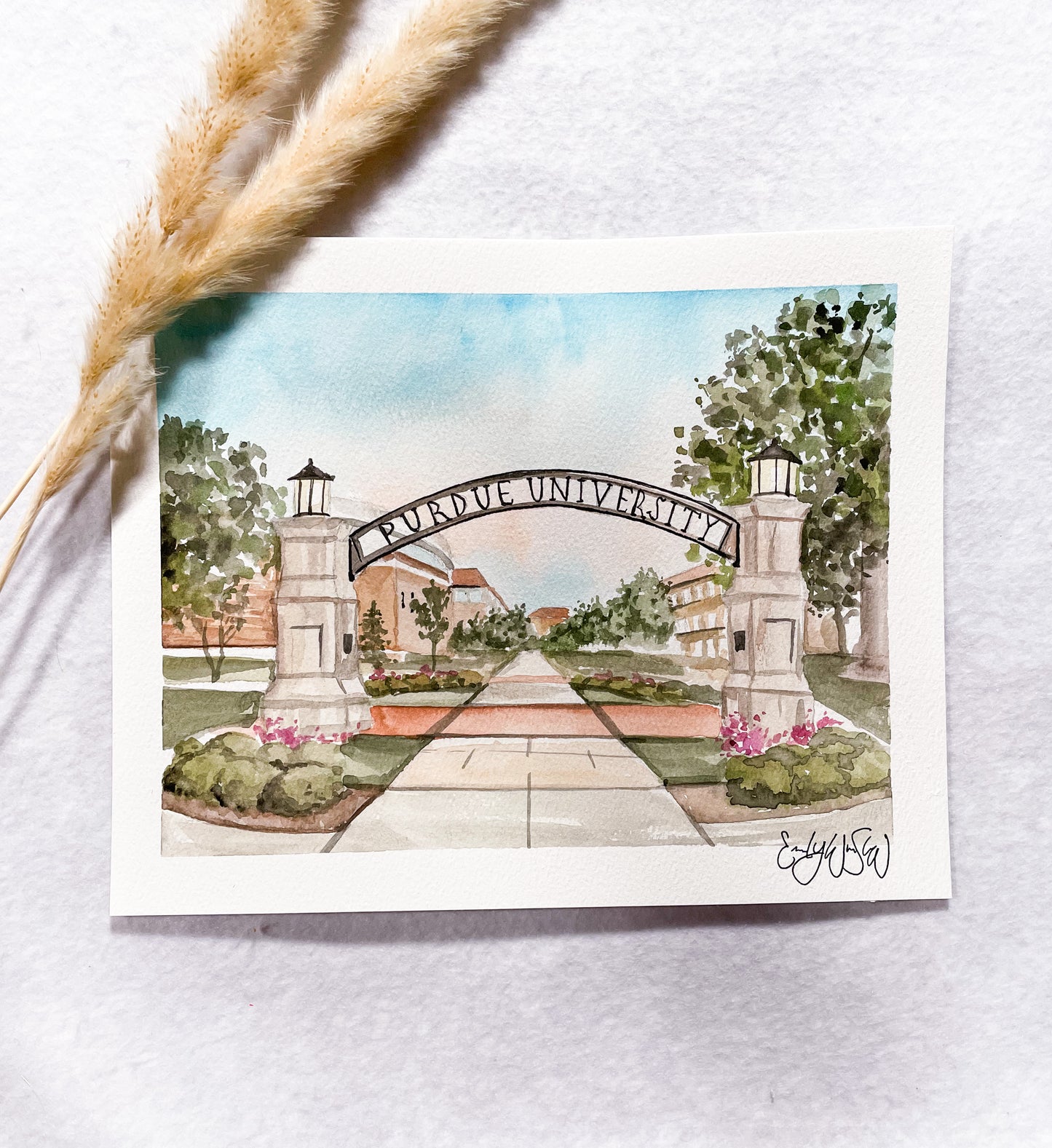 PRINT - Purdue University (West Lafayette, IN) - Entrance Gates