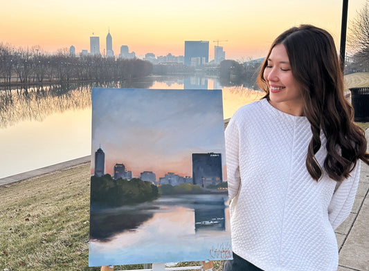 Awaken Your City: Emily Winslow's Watercolor Love Letter to Indianapolis