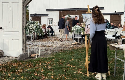 Live Wedding Painting Indiana