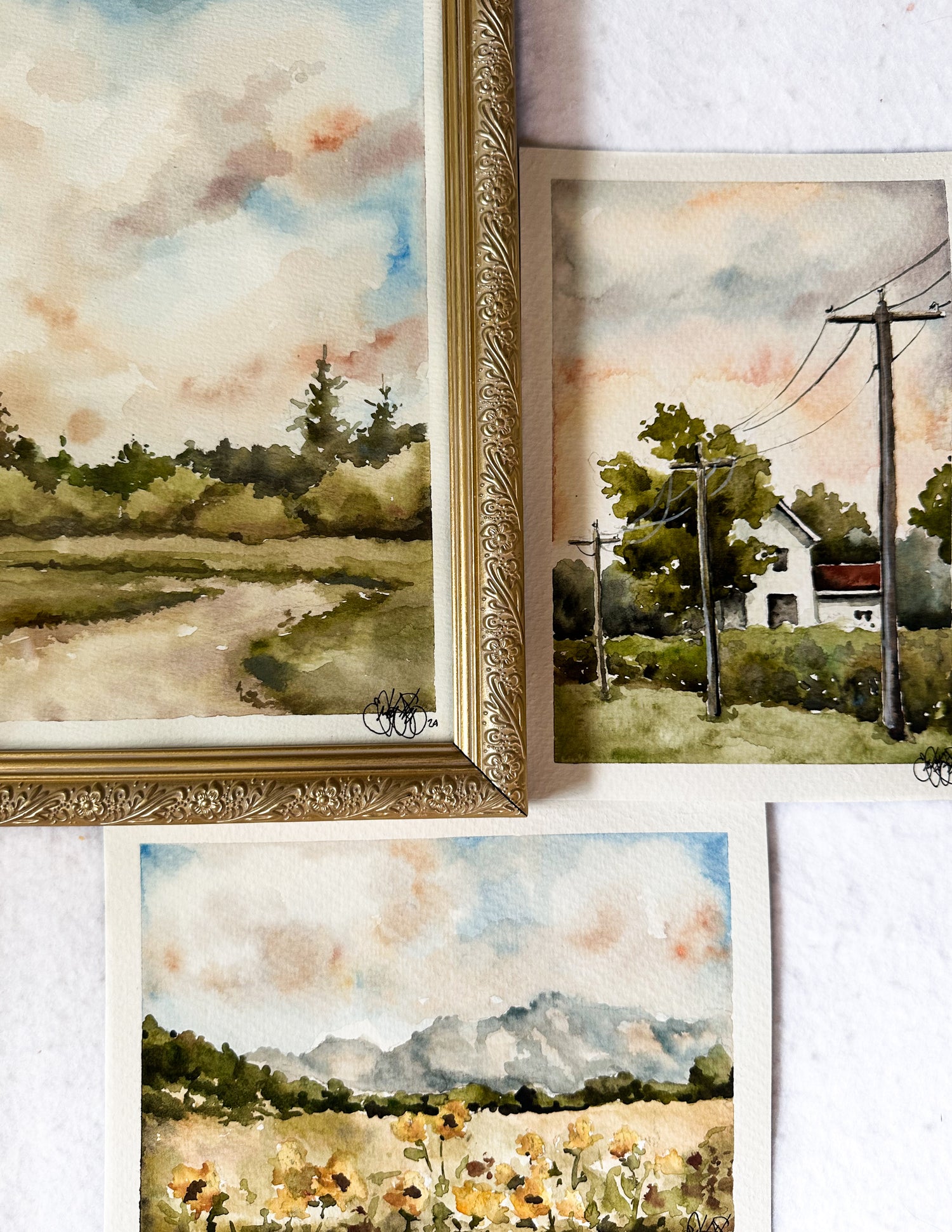 watercolor paintings of indiana