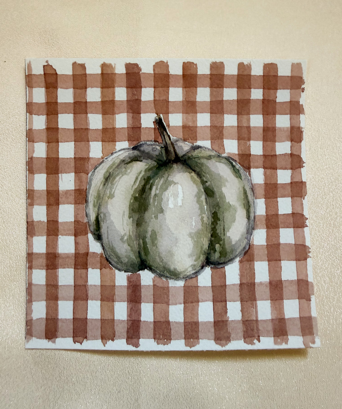 ORIGINAL Gingham Pumpkin