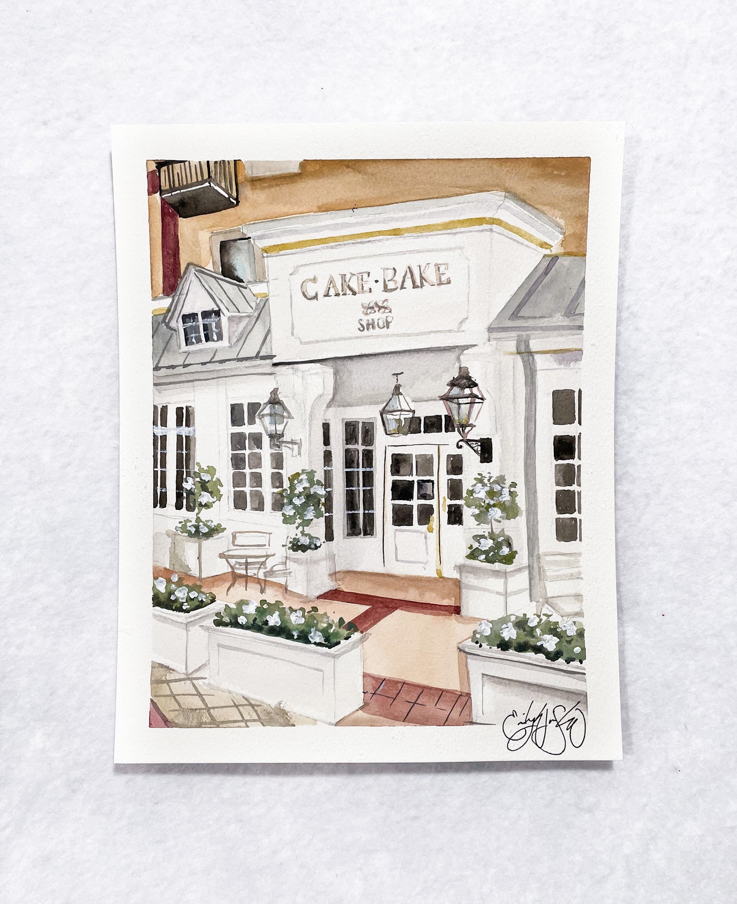 PRINT - Carmel Indiana Cake Bake Shop