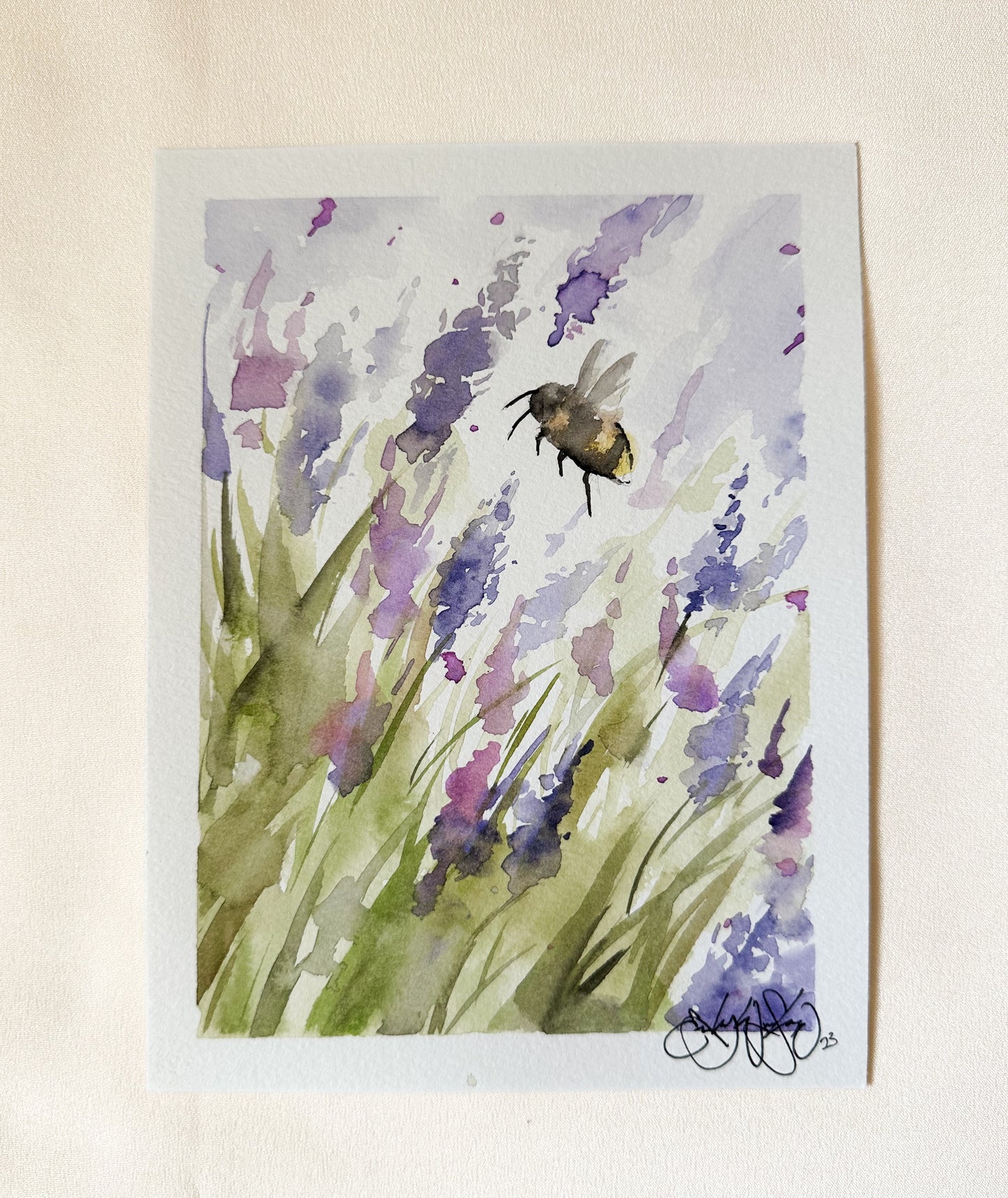 ORIGINAL Lavender and Bees