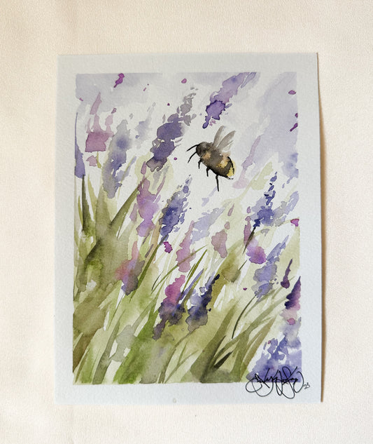ORIGINAL Lavender and Bees