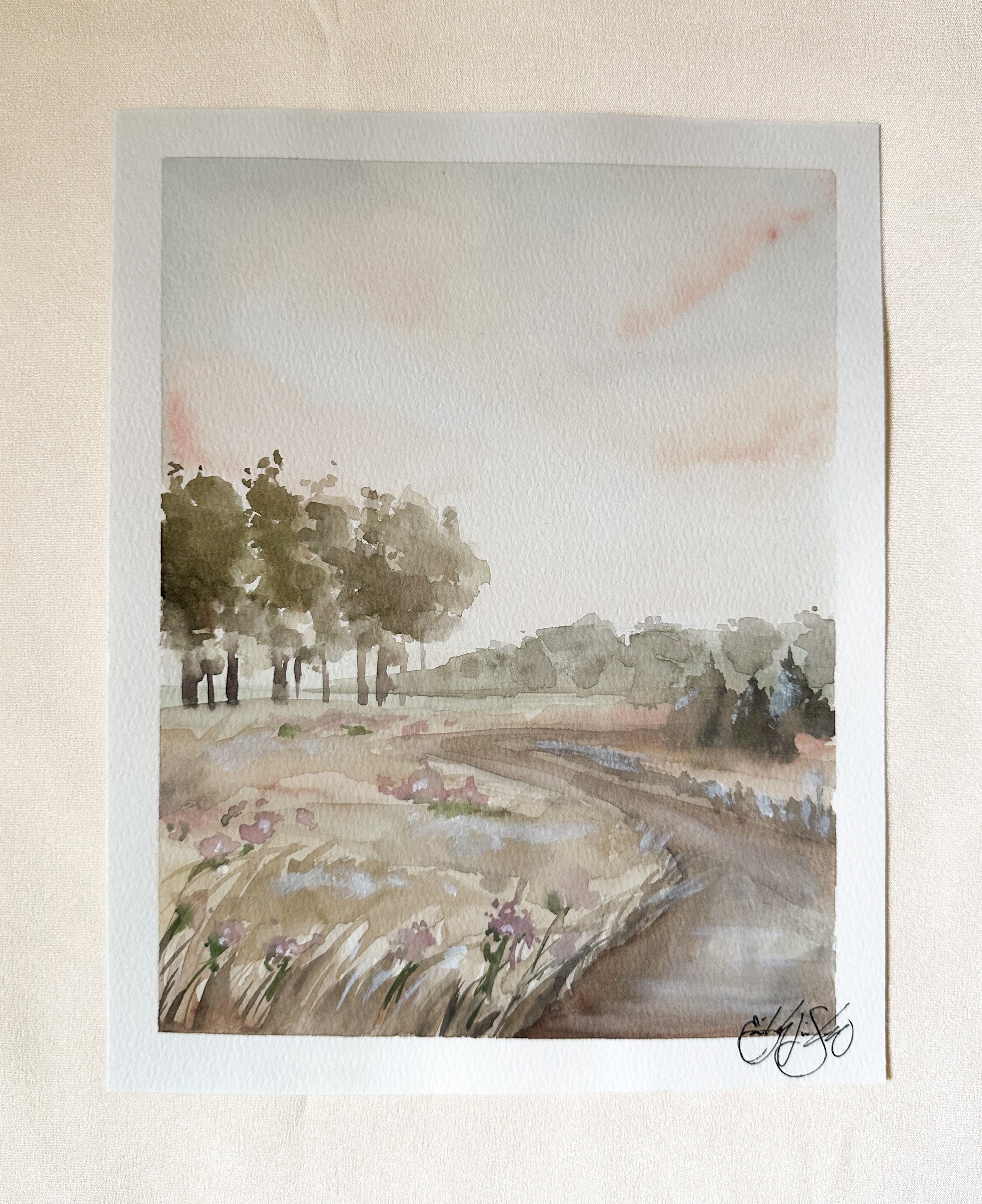 ORIGINAL Calm Path – Emily Winslow Art