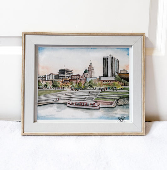 PRINT - Downtown Fort Wayne (Fort Wayne, Indiana)