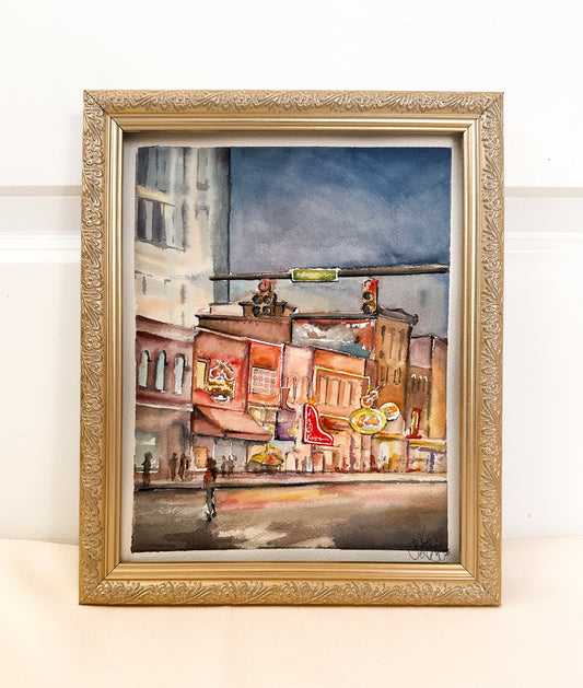 PRINT - Broadway Street Nashville