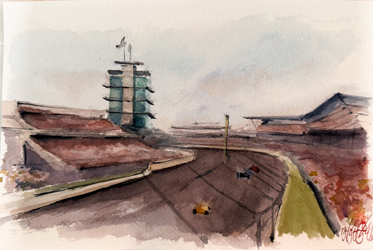 ORIGINAL Indy500 Painted Live in 2026