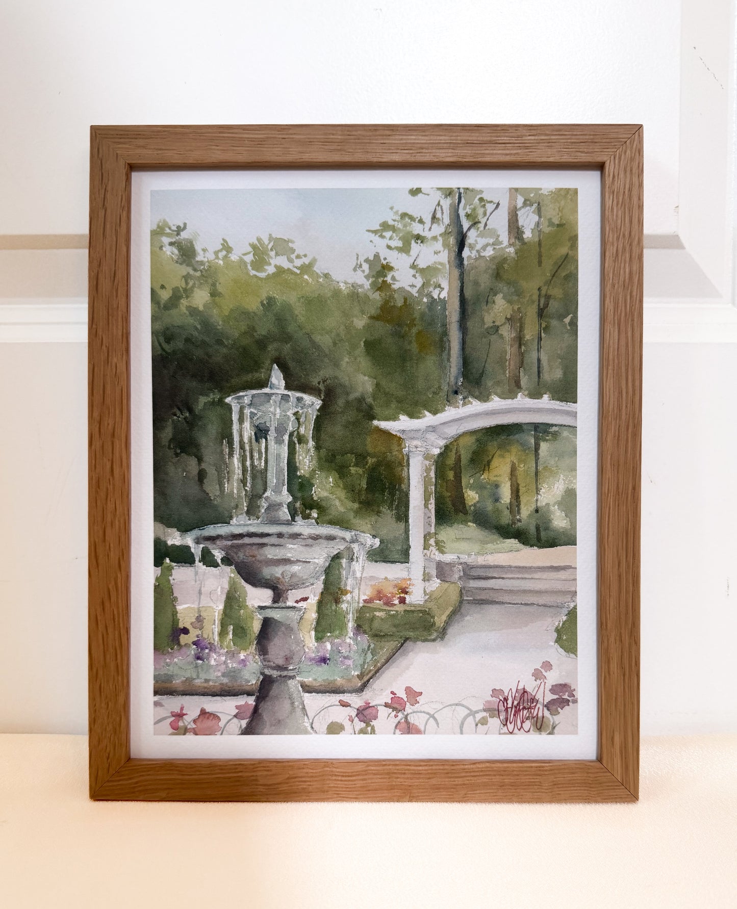 PRINT - Newfields Fountain