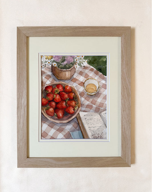 PRINT - Strawberry Picnic