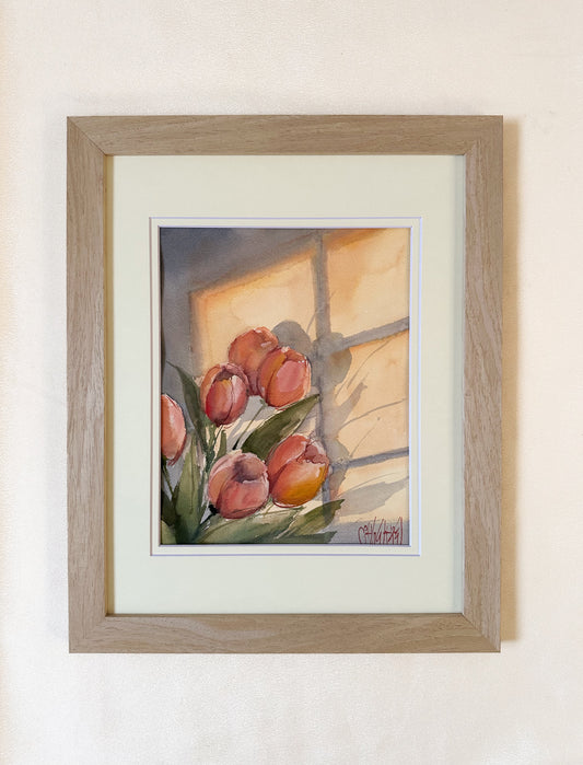 PRINT - Tulips in the Sun