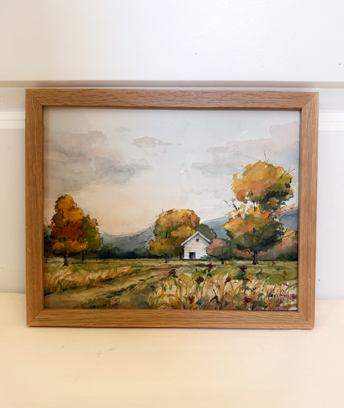 PRINT - Fall Cottage