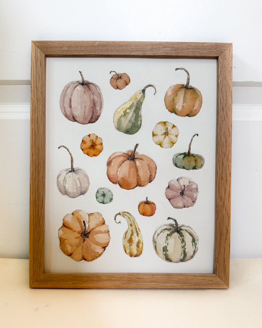 PRINT - All the Pumpkins