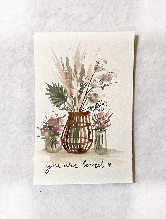 Valentine Florals - You Are Loved 2