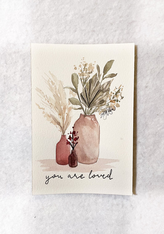 Valentine Florals - You Are Loved 3